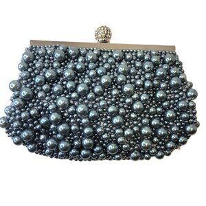 Women's Bubble Beaded Clutch Purse- NEW With Tag